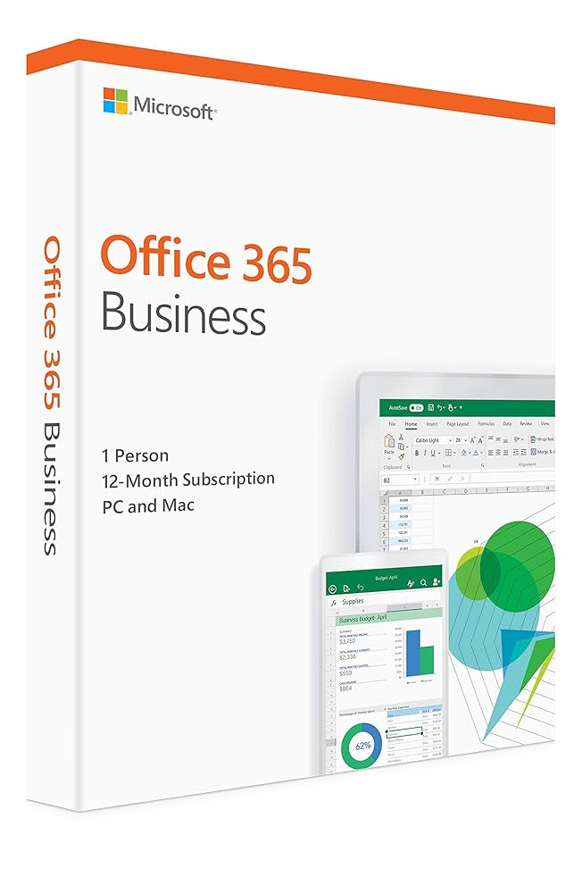 Microsoft Office 365 Business Premium, 1 Year Subscription 5